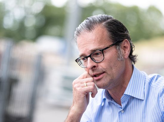„Stadioneröffnung persönlich keine große Bedeutung“: KSC-Präsident Holger Siegmund-Schultze stellt sich im Oktober zur Wiederwahl. 