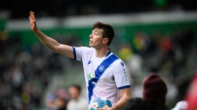 Weiter Einwerfer: Daniel O´Shaughnessy kommt nach seinem Wechsel aus der finnischen Heimat in Deutschlands Zweiter Liga beim Karlsruher SC immer besser zurecht.  