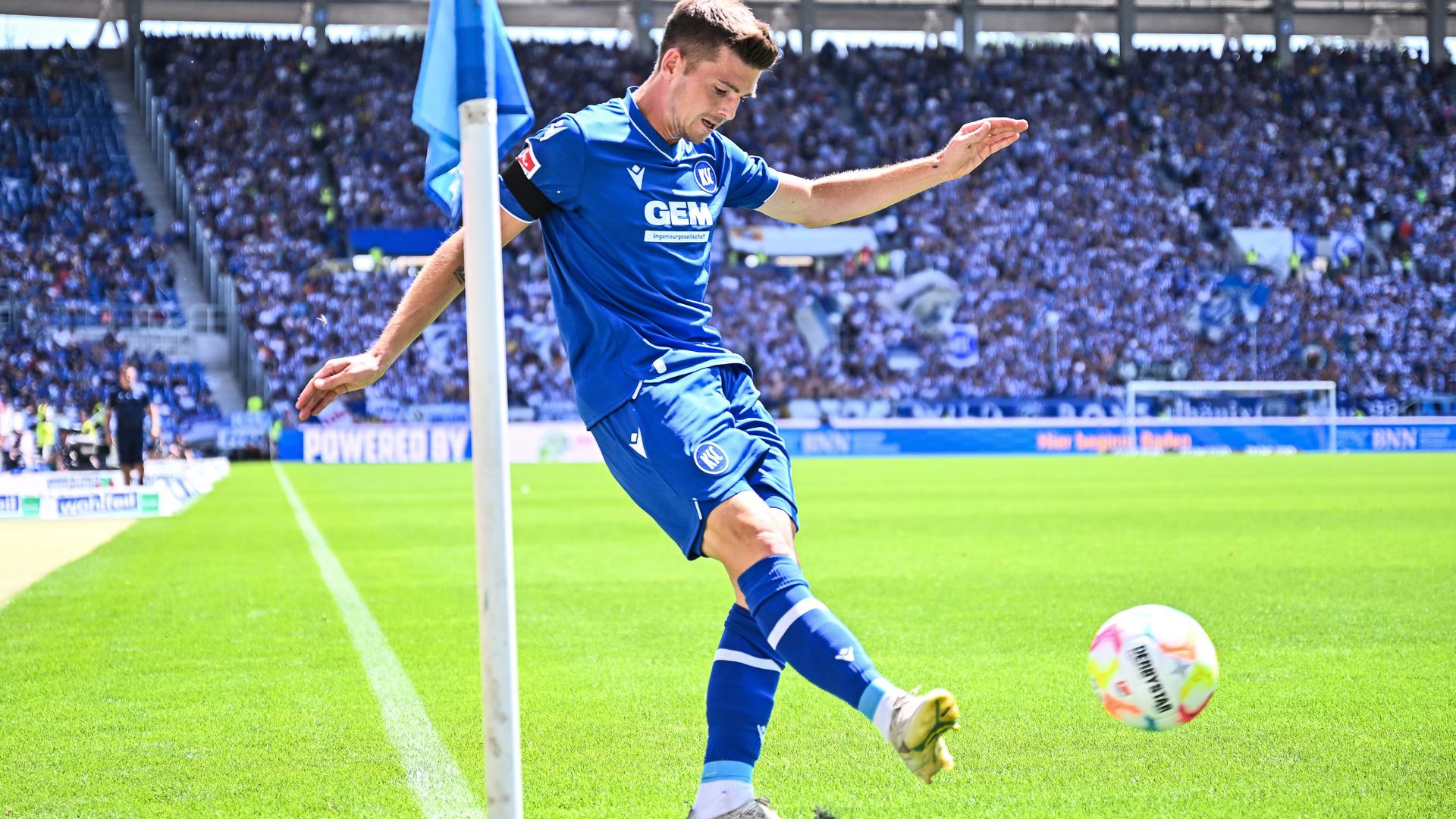 Fleißiger Standardschütze: Der beim KSC gereifte Marvin Wanitzek gehört zu den Top-Mittelfeldspielern der Zweiten Bundesliga.