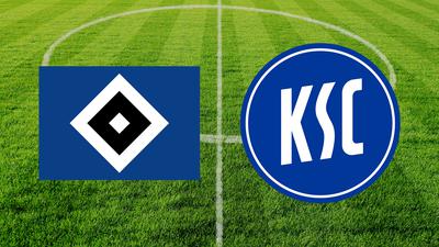 Der Karlsruher SC ist zu Gast beim HSV. Die ganze Partie gibt es hier im Live-Ticker.