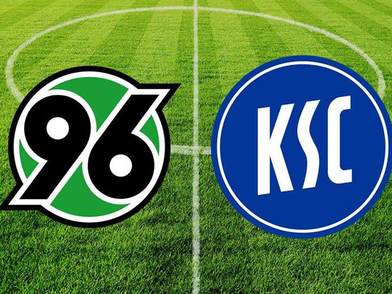 Hannover 96 gegen den Karlsruher SC