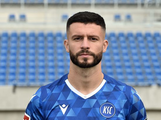 KSC Spieler Marco Djuricin aus der Saison 2020/2021