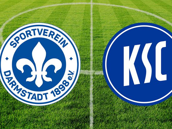 Der KSC trifft im Auswärtsspiel auf den SV Darmstadt 98. 