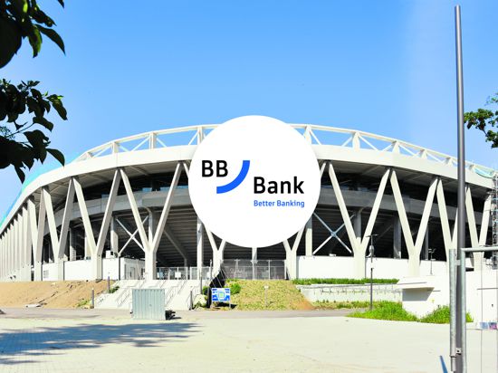Erwartete Partnerschaft beim KSC: Die Karlsruher BBBank wird wohl schon ab Juli die Namensrechte am neuen Wildparkstadion übernehmen. 