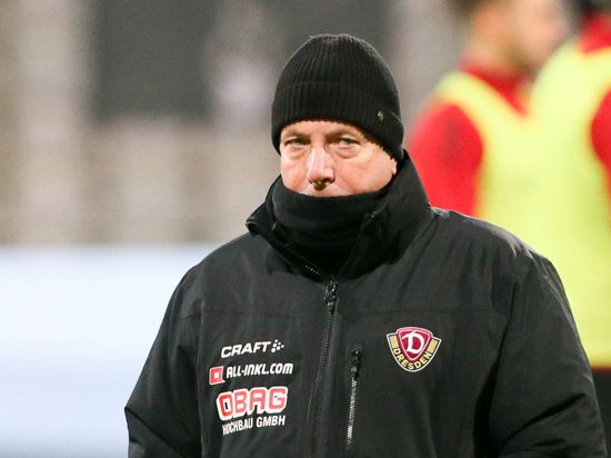Positiv getestet: Dynamo Dresdens Trainer Markus Kauczinski, früher Chefcoach des KSC, muss für zehn Tage in Quarantäne. 