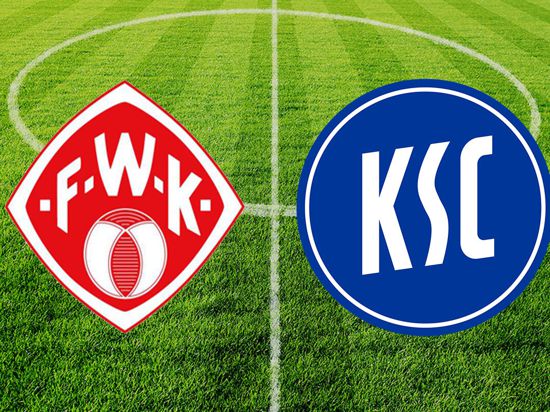 Im ersten Spiel in 2021 treffen die Würzburger Kickers und der KSC aufeinander.