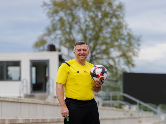 Alexander Bollheimer ist seit vergangenen Jahr Vorsitzender im Schiedsrichterausschuss im Fußballkreis Bruchsal. 
