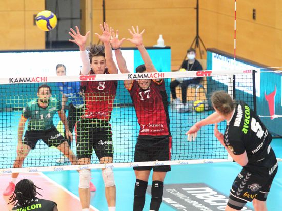 Volleyball-Bundesliga 2020/21, Bisons Bühl - Grizzlys Giesen, 2:3 (21.11.2020)