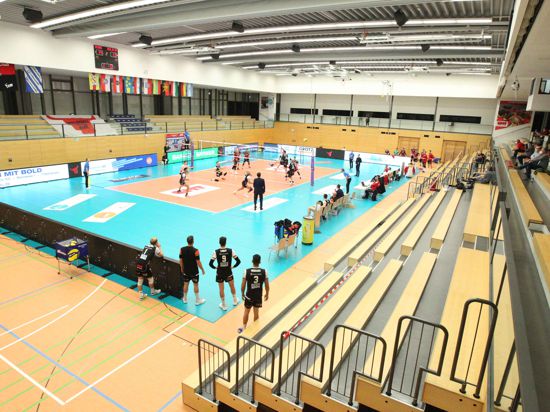 Volleyball-Bundesliga Bisons Bühl - Berlin Volleys (3:1), 31. Oktober 2020