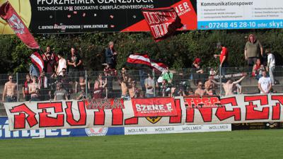 Die Fans des SSV Reutlingen sorgen in den Spielen ihrer Mannschaft für große Unterstützung. 