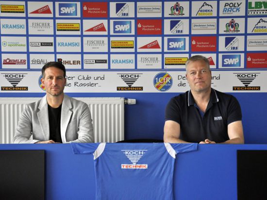 Fiebern der neuen Runde entgegen: Giuseppe Ricciardi (links) und Torsten Heinemann haben den Kader des Fußball-Oberligisten 1. CfR Pforzheim noch einmal verstärkt.