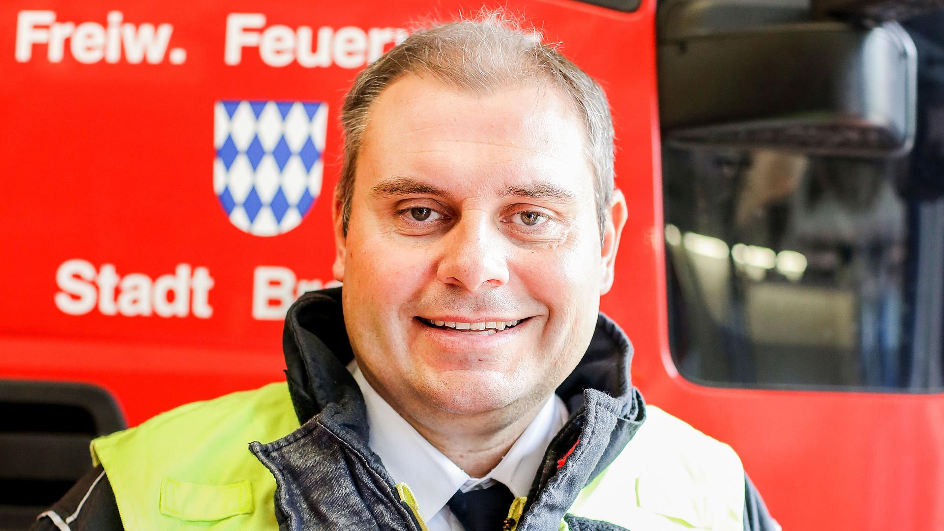 Oliver Haas, Feuerwehr Bretten