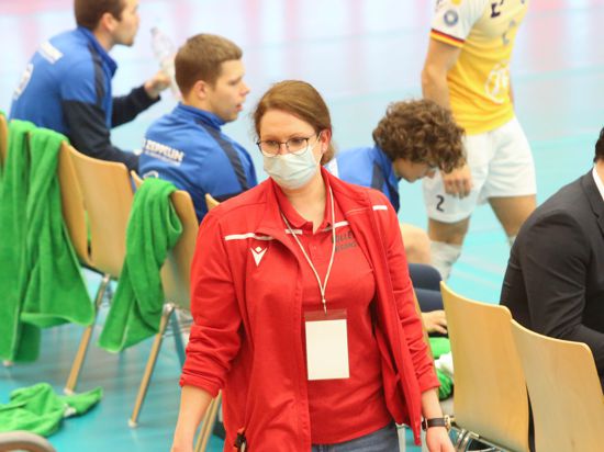 Ina Schultz, Teammanagerin beim Volleyball-Bundesligisten Bisons Bühl