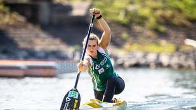 Gut in Fahrt: Rheinbrüder-Canadierfahrerin Sophie Koch hat ihre Olympia-Ambitionen bei der ersten nationalen Qualifikation unterstrichen.