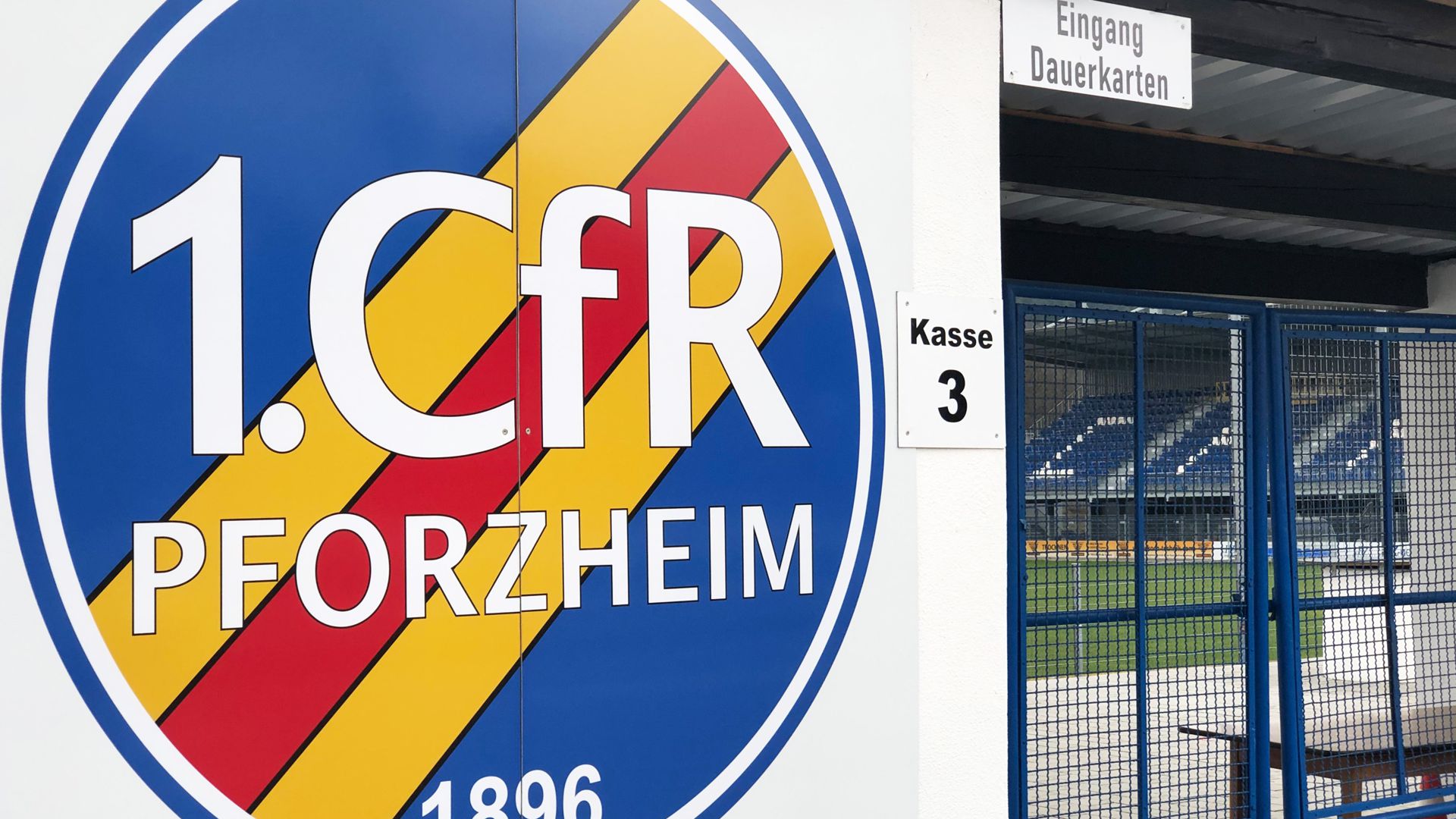 Stadion_CfR Pforzheim_Corona_verschlossene Türen8