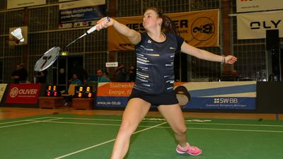 Xenia Kölmel hat ihren sportlichen Weg genommen und spielt mittlerweile in Deutschland und den Niederlanden in der höchsten Badminton-Klasse.