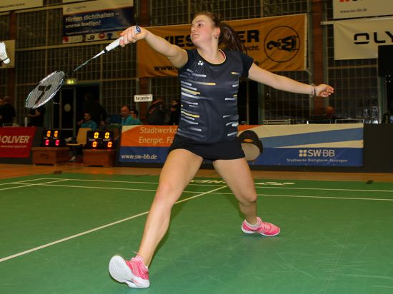 Xenia Kölmel hat ihren sportlichen Weg genommen und spielt mittlerweile in Deutschland und den Niederlanden in der höchsten Badminton-Klasse.