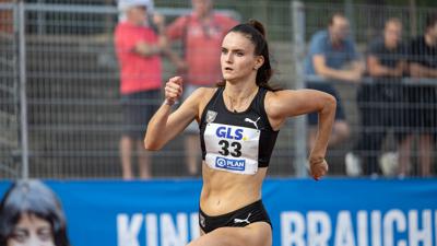 Im Trikot der MTG Mannheim hat die ehemalige Läuferin des TV Bretten einen großen Leistungssprung gemacht. Bei den Deutschen Leichtathletik-Meisterschaften verpasste sie nur knapp das Finale über 400 Meter.