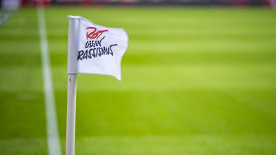 Eine Aktion gegen Rassismus im Fußball