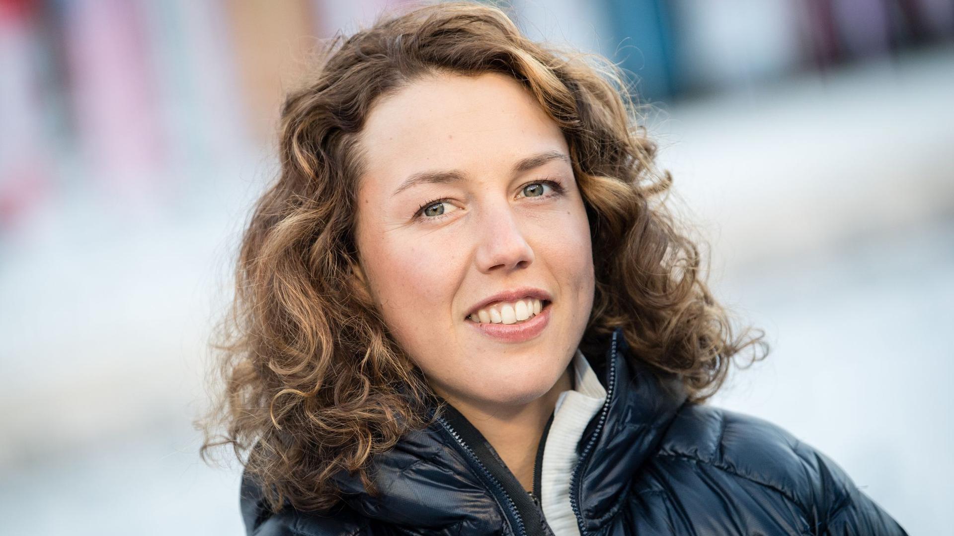 Die ehemalige Biathletin Laura Dahlmeier setzt sich für den Kampft gegen den Klimawandel ein.