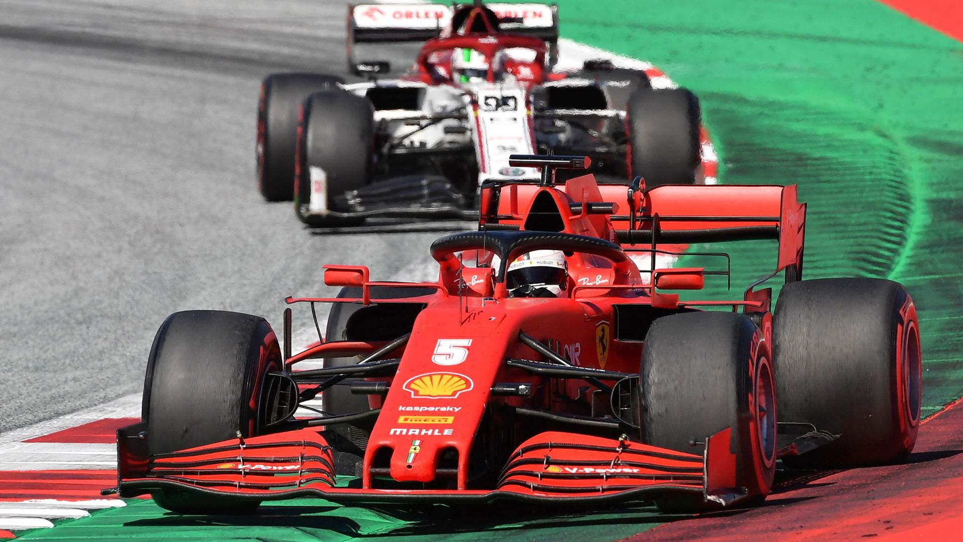 Fuhr mit Ferrari beim Saisonauftakt in Spielberg hinterher: Sebastian Vettel.
