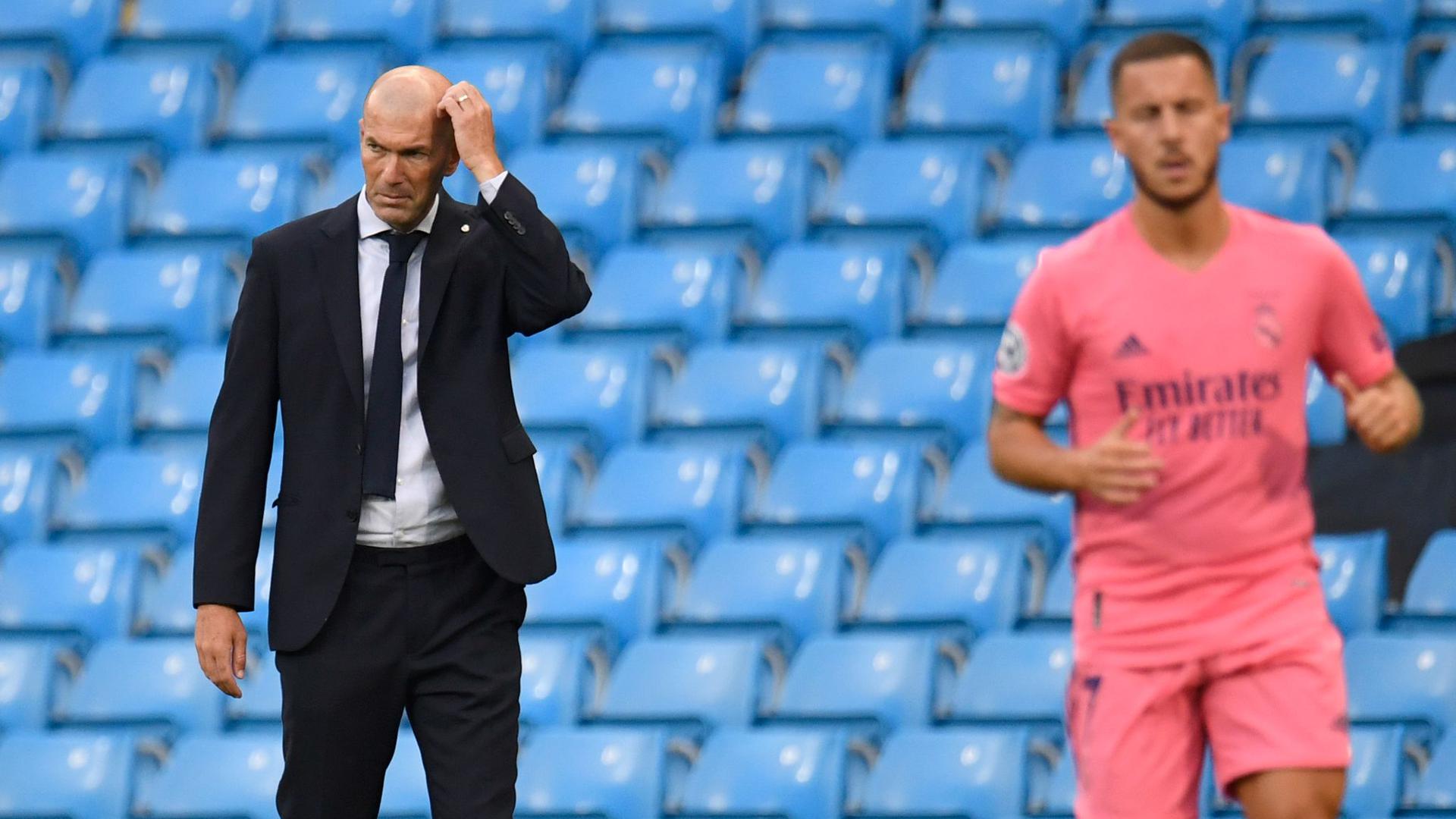 Wird nach dem Aus in der Champions League kritisiert: Real Madrids Trainer Zinedine Zidane.