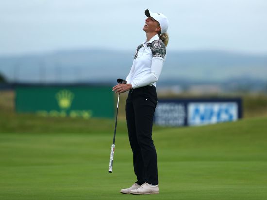 Golferin Sophia Popov ist die Siegerin der British Open 2020.