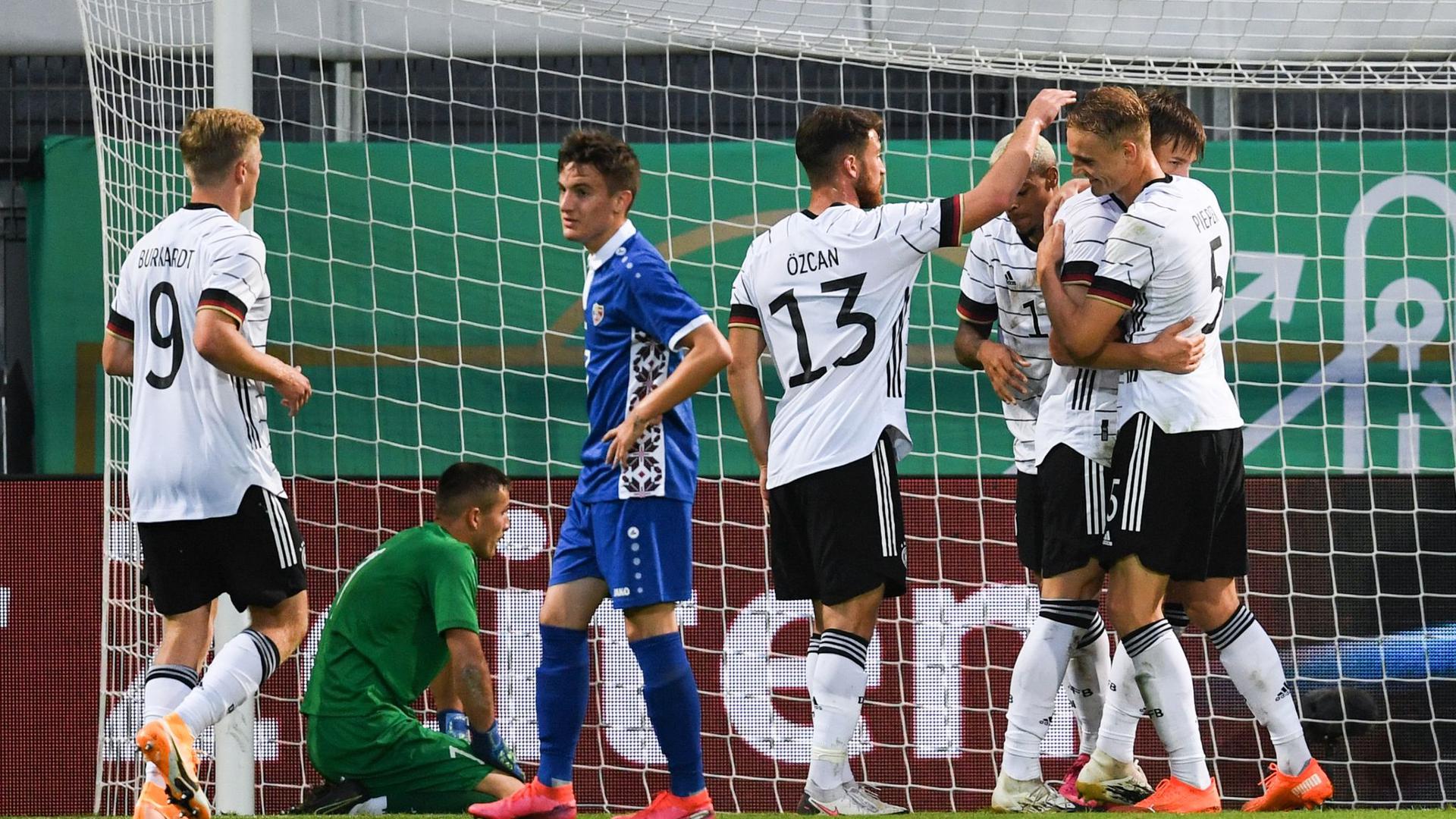 Deutschlands U21 feierte einen souveränen Sieg gegen Moldau.