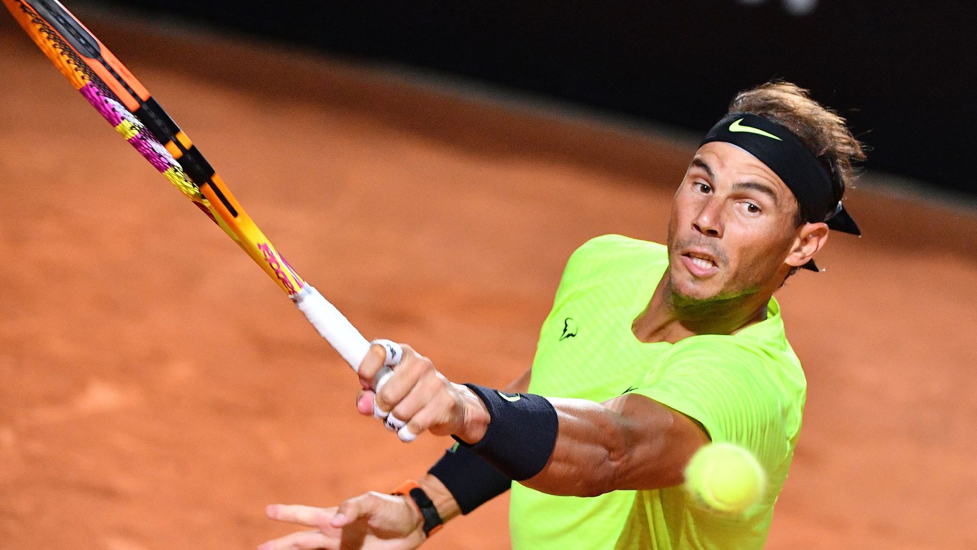 Rafael Nadal setzte sich in seinem Auftaktmatch in Rom locker durch.