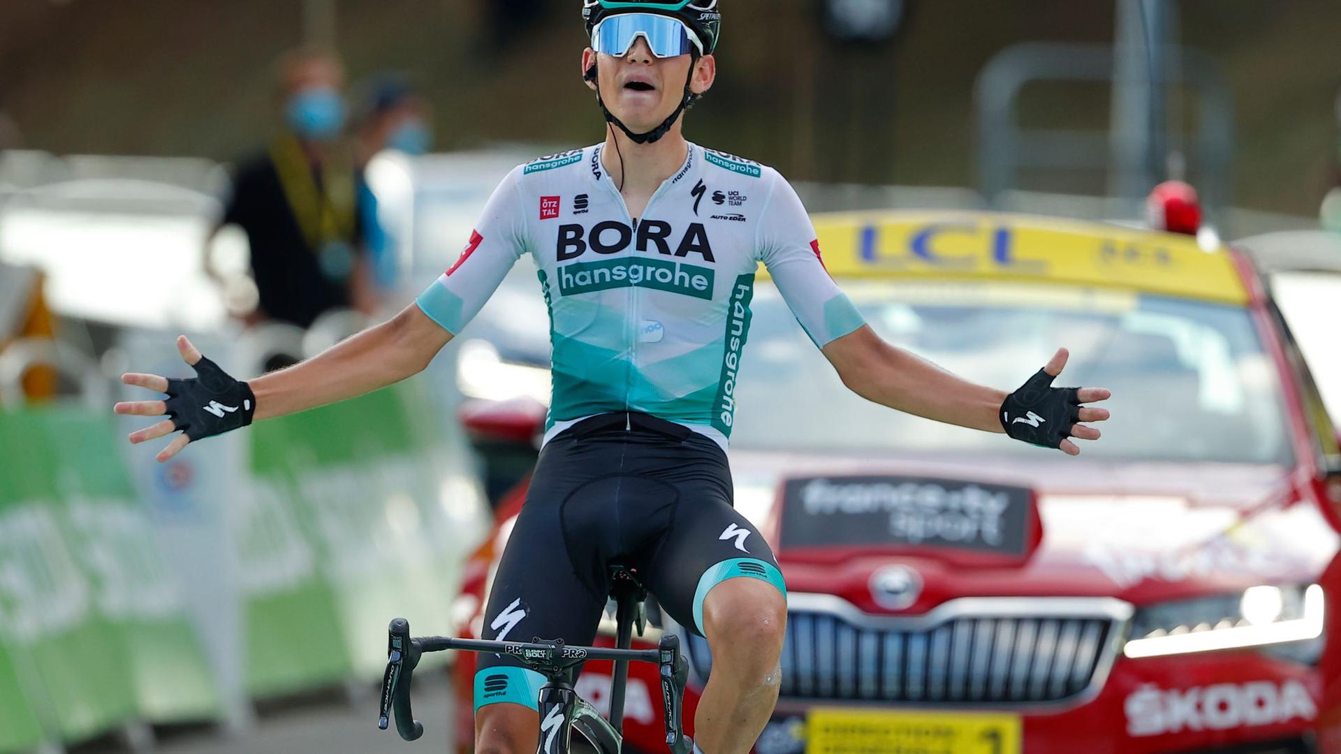 Machte bei der Tour de France auf sich aufmerksam: Lennard Kämna.
