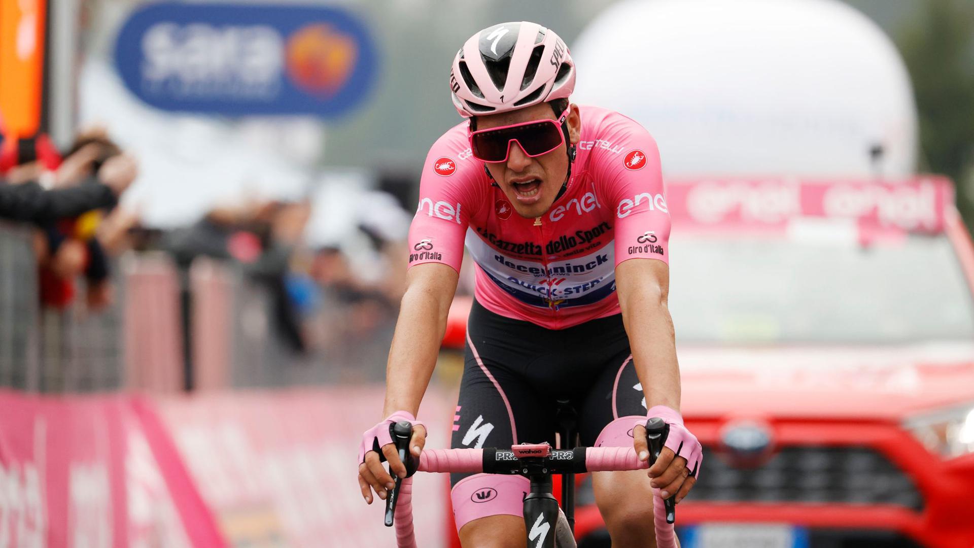 Beim 103. Giro d'Italia weiter in Rosa: Joao Almeida.