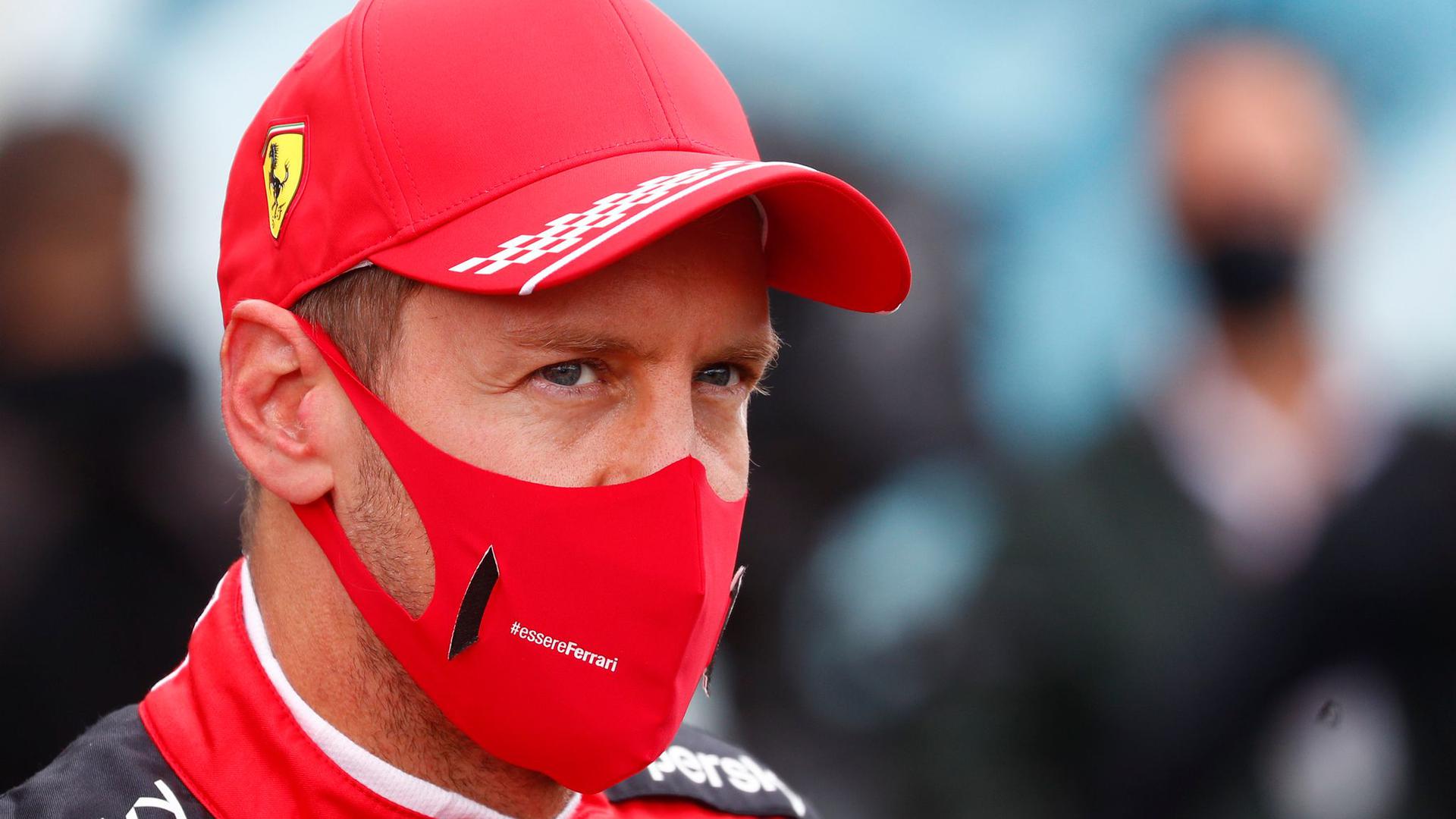 Rennfahrer Sebastian Vettel vom Team Ferrari darf sich auf einer neuen Strecke in Portugal ausprobieren.