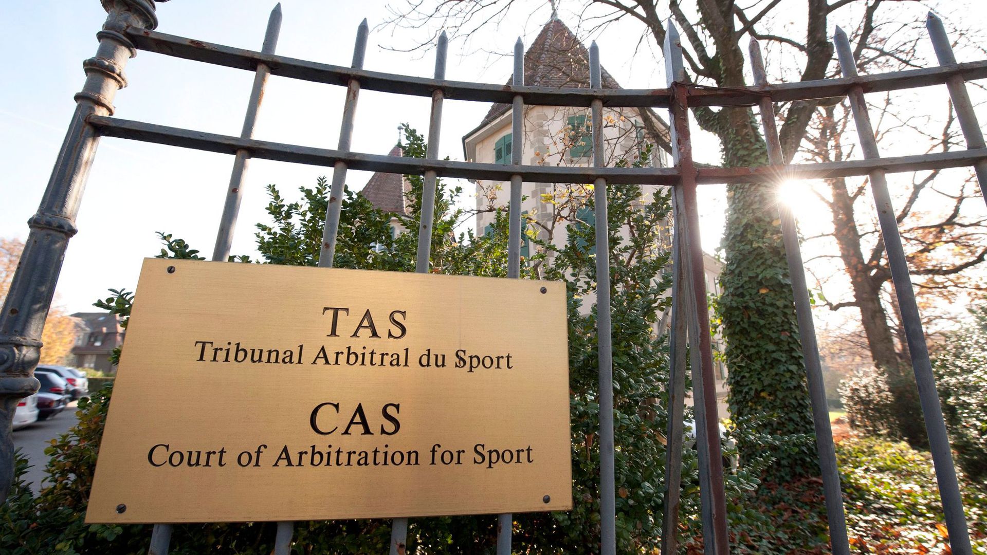 Außenansicht des Internationalen Sportgerichtshofs (CAS) in Lausanne.