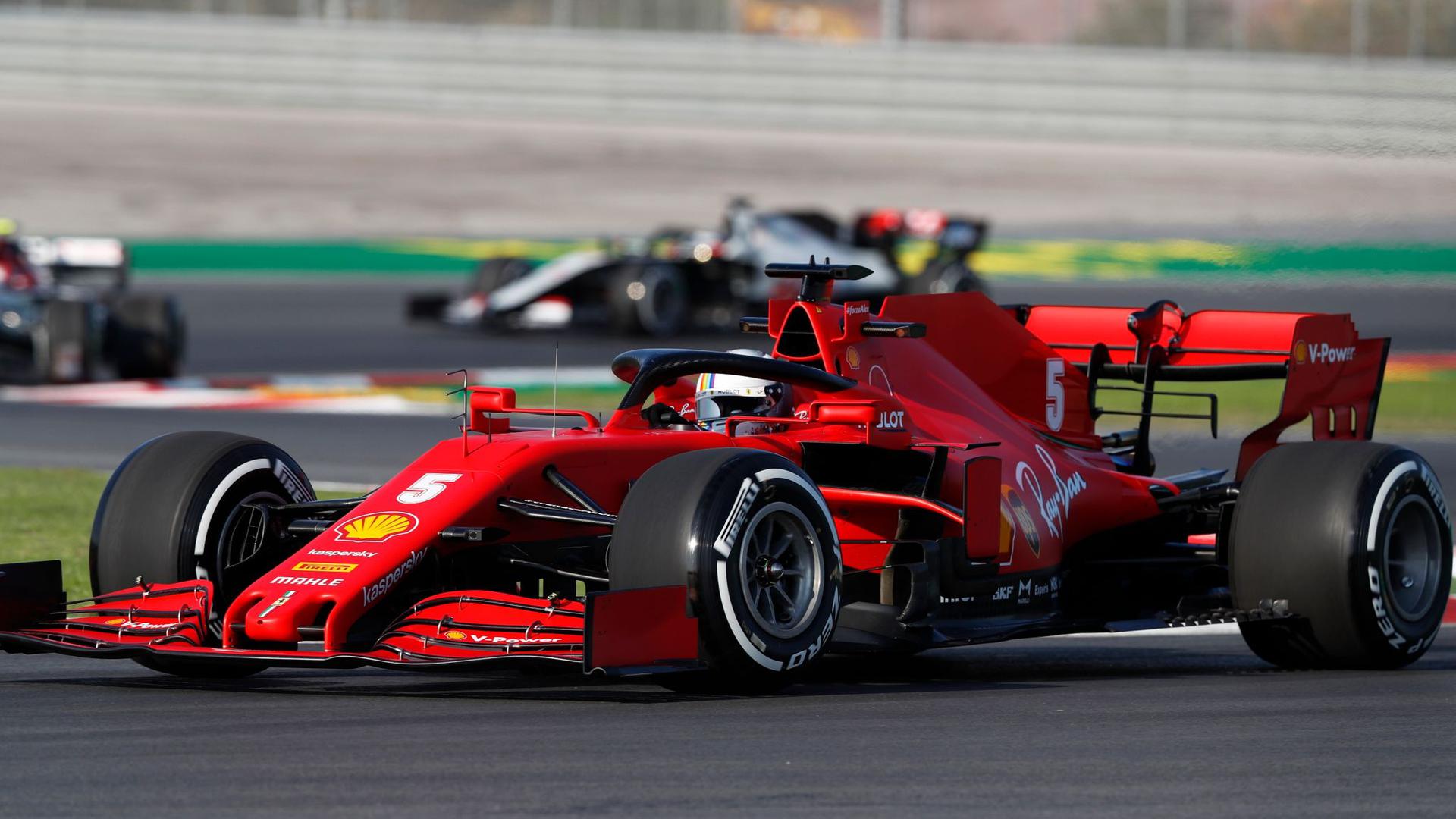 Fuhr im ersten Training in Istanbul auf Platz acht: Sebastian Vettel.
