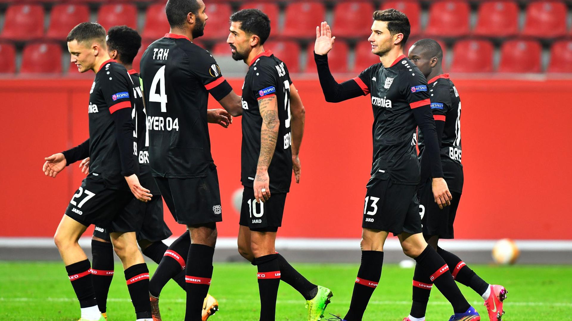 Für Bayer Leverkusen zählt in Nizza nur das Ziel Gruppensieg.