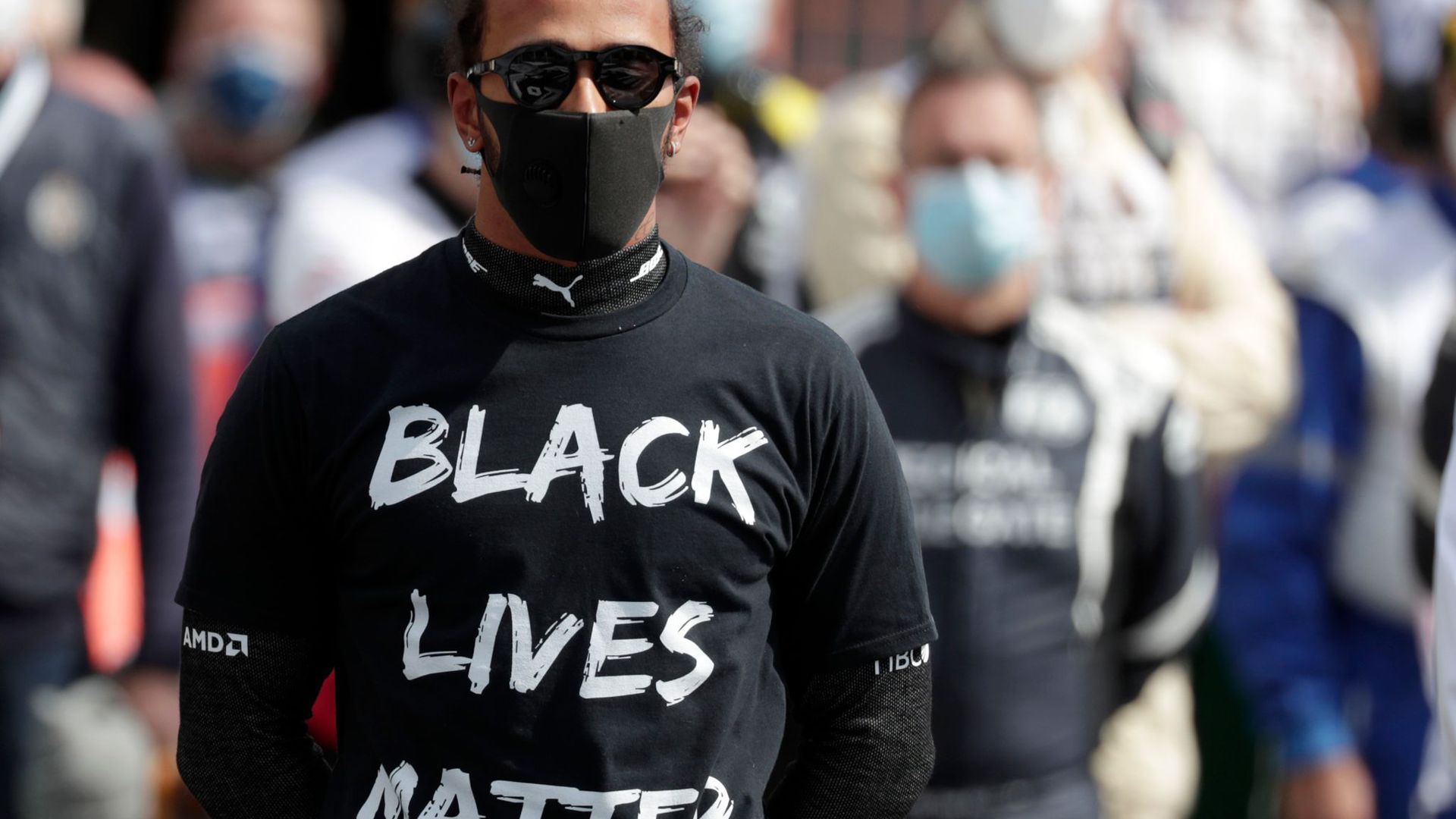 Formel-1-Weltmeister Lewis Hamilton bezieht klar Stellung: „Black lives Matter“.