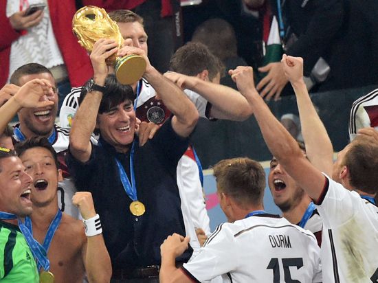 Der Höhepunkt von Joachim Löw als Bundestrainer: Der WM-Sieg 2014 in Rio.