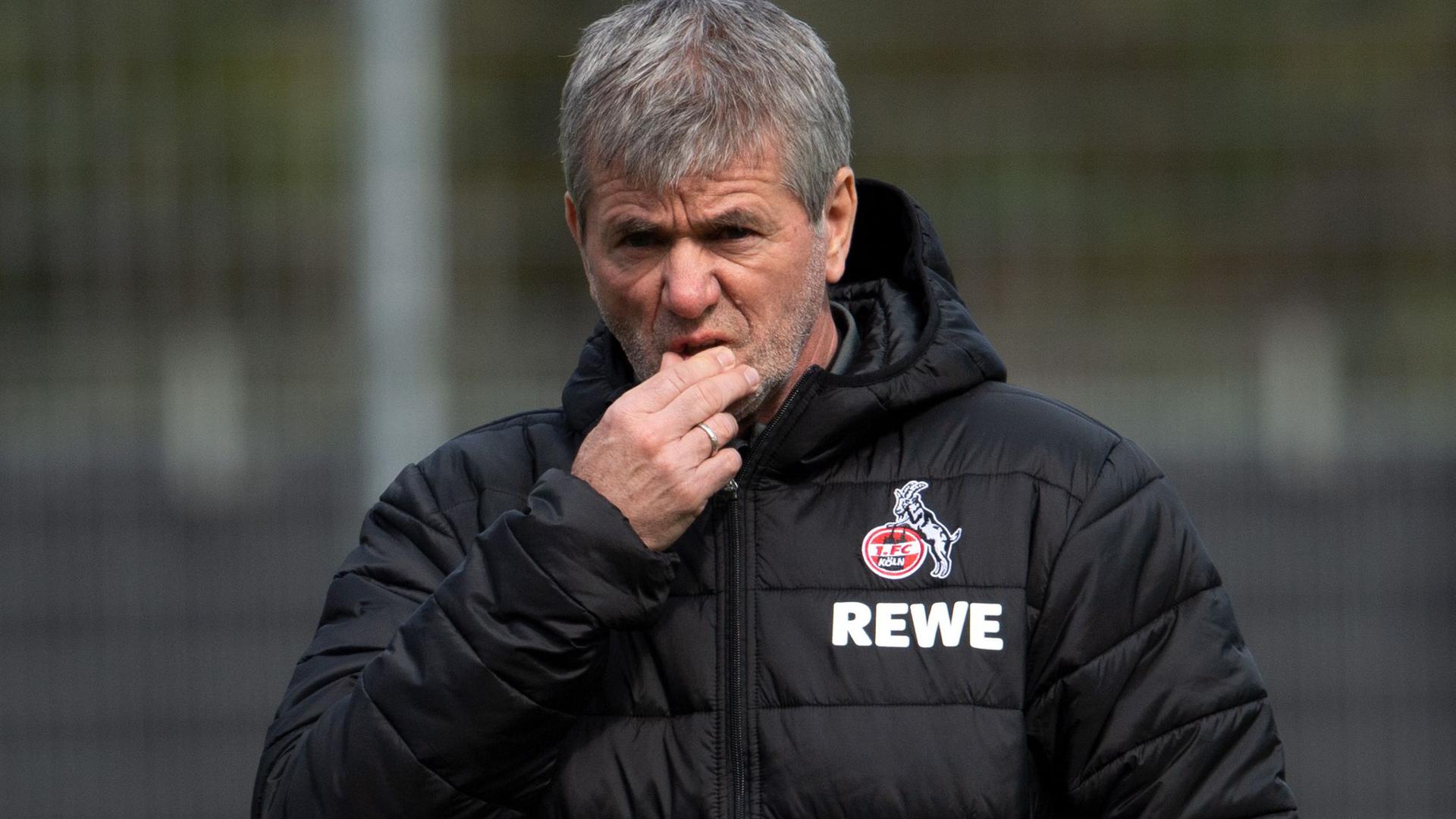 Friedhelm Funkel, der neue Trainer des 1. FC Köln.