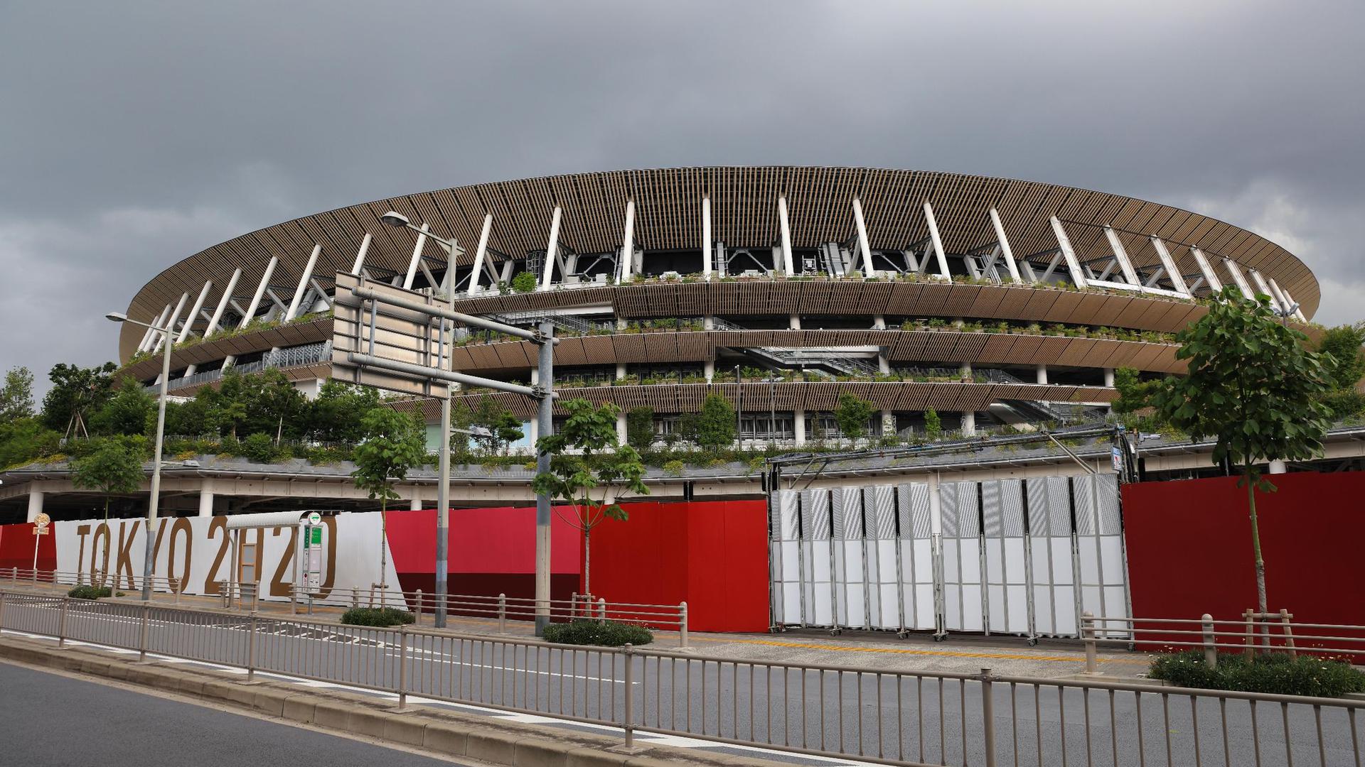 Austragungsort der Eröffnungsfeier der Olympischen Spiele: Das Nationalstadion in Tokio.