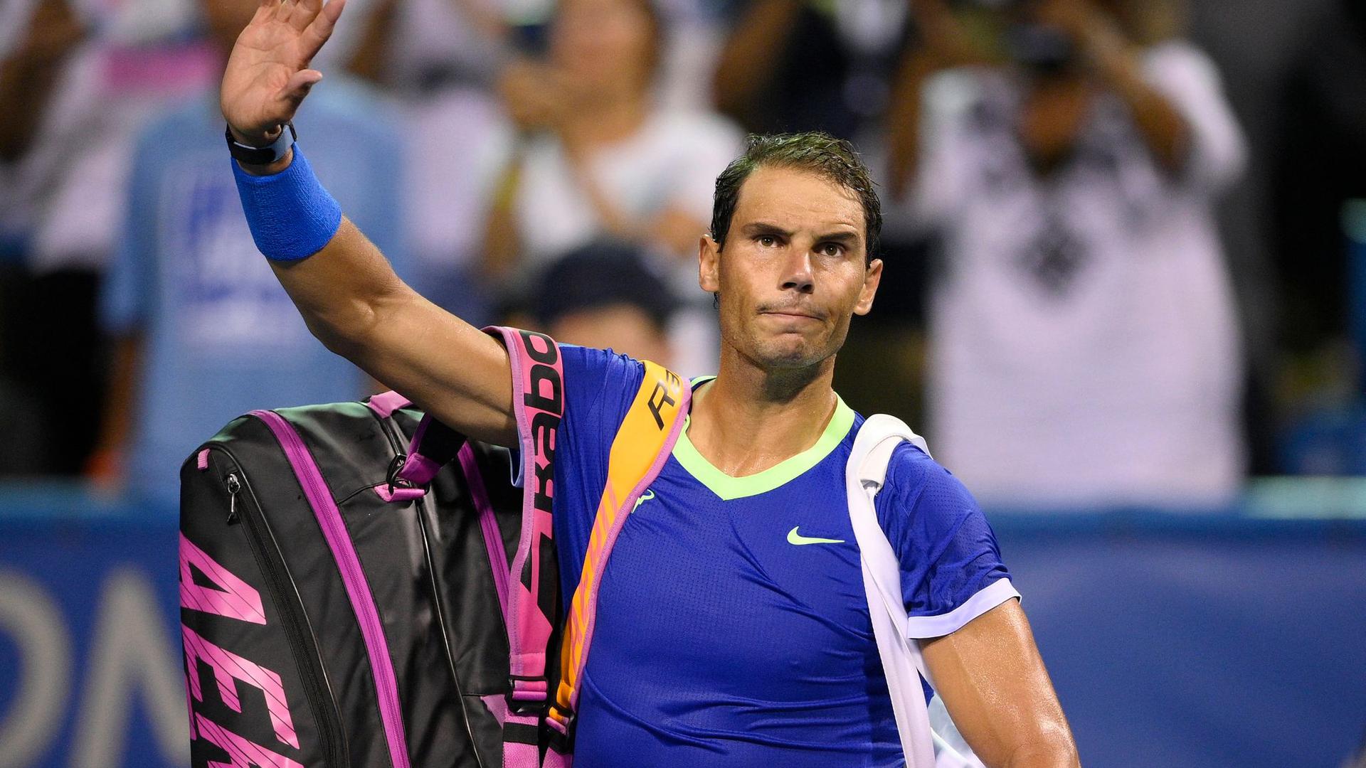 Auch Rafael Nadal wird seine Tennis-Saison beenden.