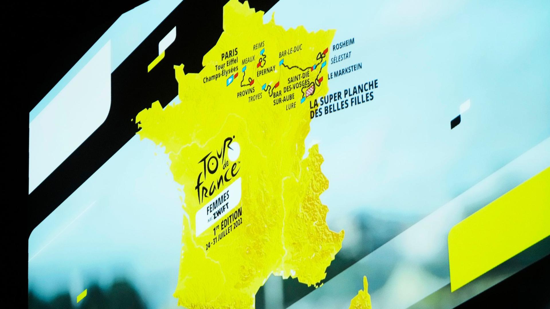 Start in Kopenhagen, Finale in Paris: Der Streckenplan der Tour de France 2022 steht fest.