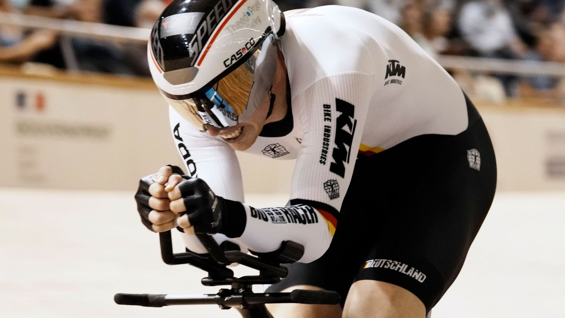 Holte die sechste deutsche Medaille bei der Bahnrad-WM in Roubaix: Joachim Eilers.