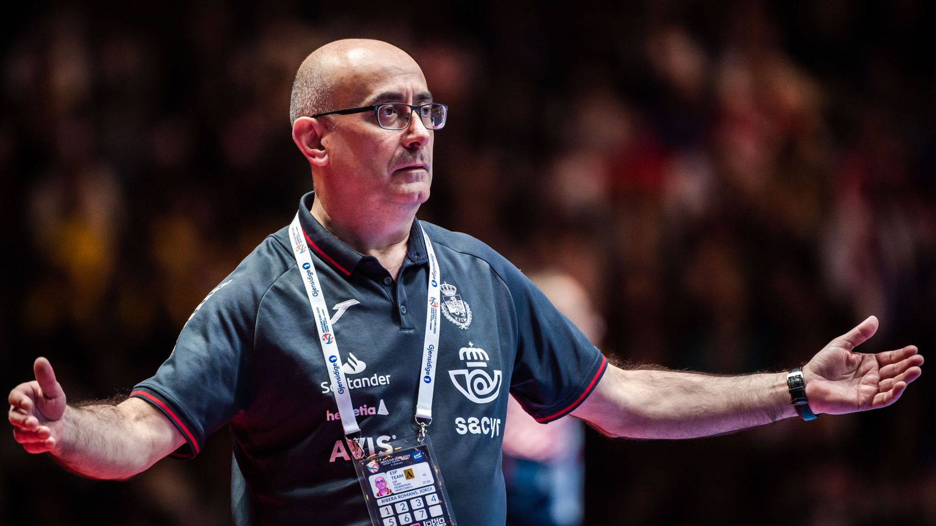 Startete mit der spanischen Handball-Nationalmannschaft mit einem Auftaktsieg in die EM: Trainer Jordi Ribera.