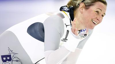 Eisschnellläuferin Claudia Pechstein würde gerne die Deutschland-Fahne bei der Eröffnungsfeier der Olympischen Spiele in Peking tragen.