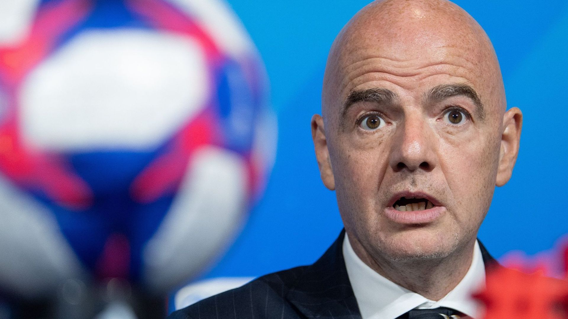 Gianni Infantino, Präsident der FIFA, kritisiert die Haltung Europas zur WM im Zwei-Jahres-Rhythmus.