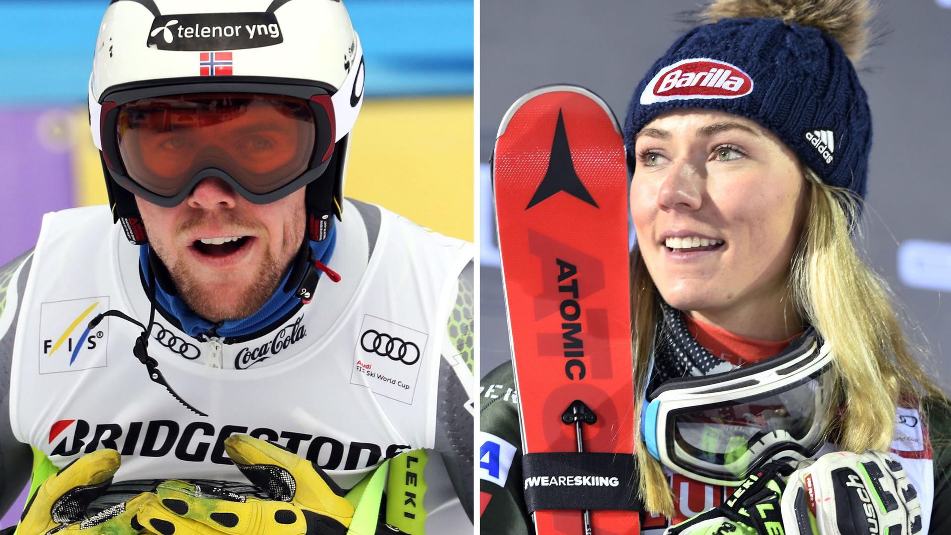 Ski-Ass Mikaela Shiffrin und ihr Freund Aleksander Aamodt Kilde gehören in Peking zu den großen Favoriten.