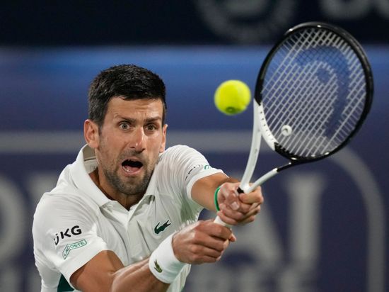 Sein einziges Turnier in diesem Jahr hat Novak Djokovic bislang in Dubai gespielt.