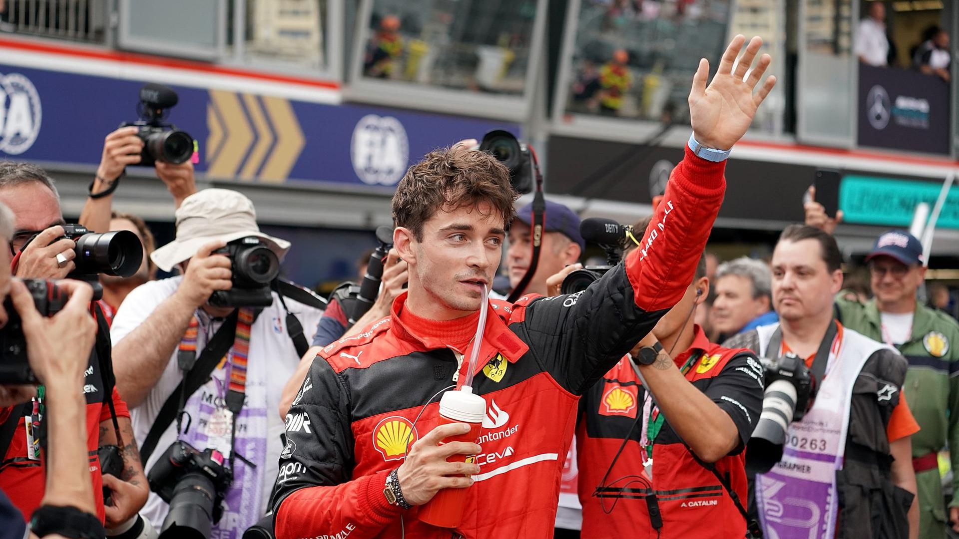 Charles Leclerc kam bei seinem Heimrennen in Monaco noch nie ins Ziel.