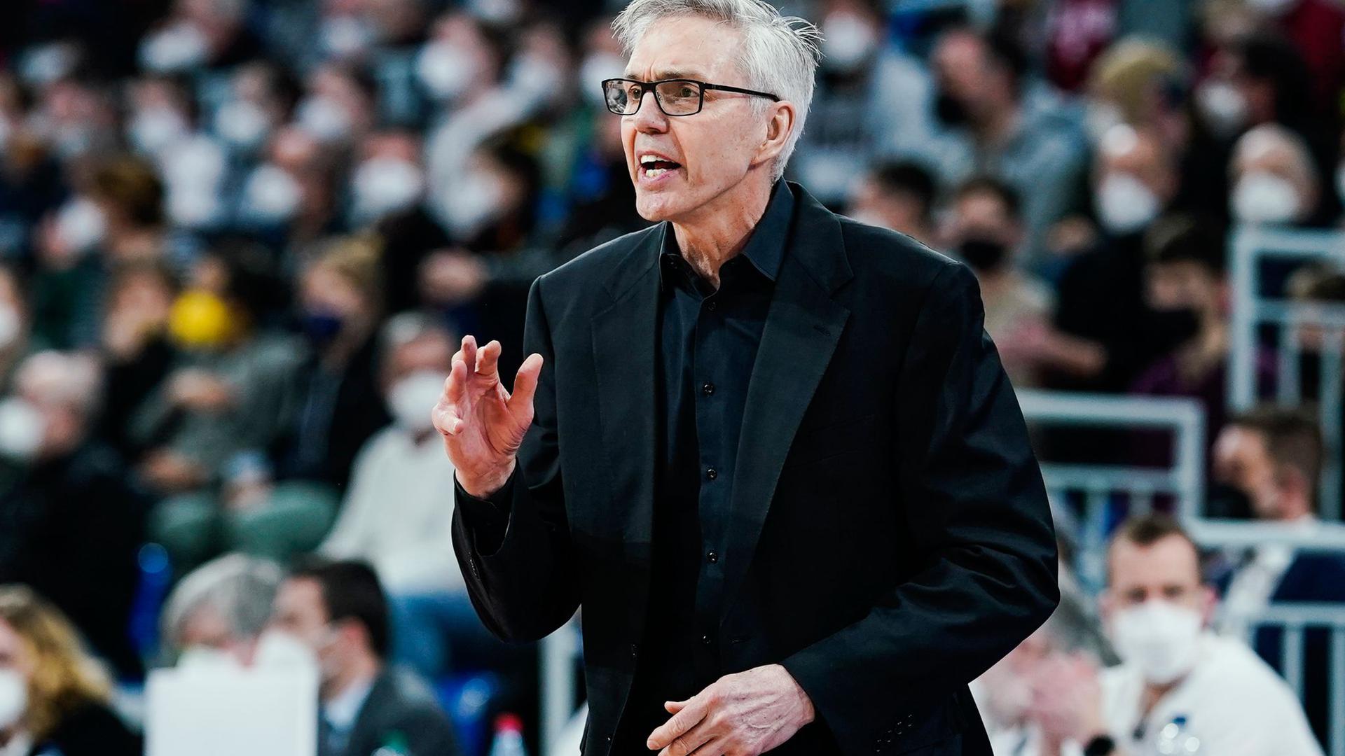 Hatte nur wenige Tage Vorbereitung mit der deutschen Basketball-Nationalmannschaft: Bundestrainer Gordon Herbert.