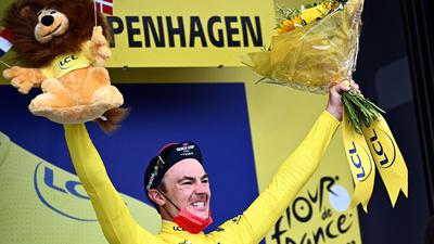 Geht in Gelb auf die zweite Tour-Etappe in Dänemark: Yves Lampaert.